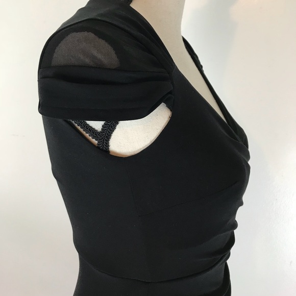 Ralph Lauren V Neck Pintuck Dress NWT - Picture 4 of 7